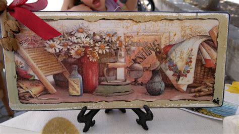 decoupage fabric on metal|decoupage fabric onto wood projects.